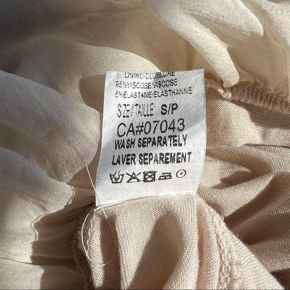 Giulia Italy Silk Crochet Flowy Bohemian Babydoll Dress - Picture 14 of 15